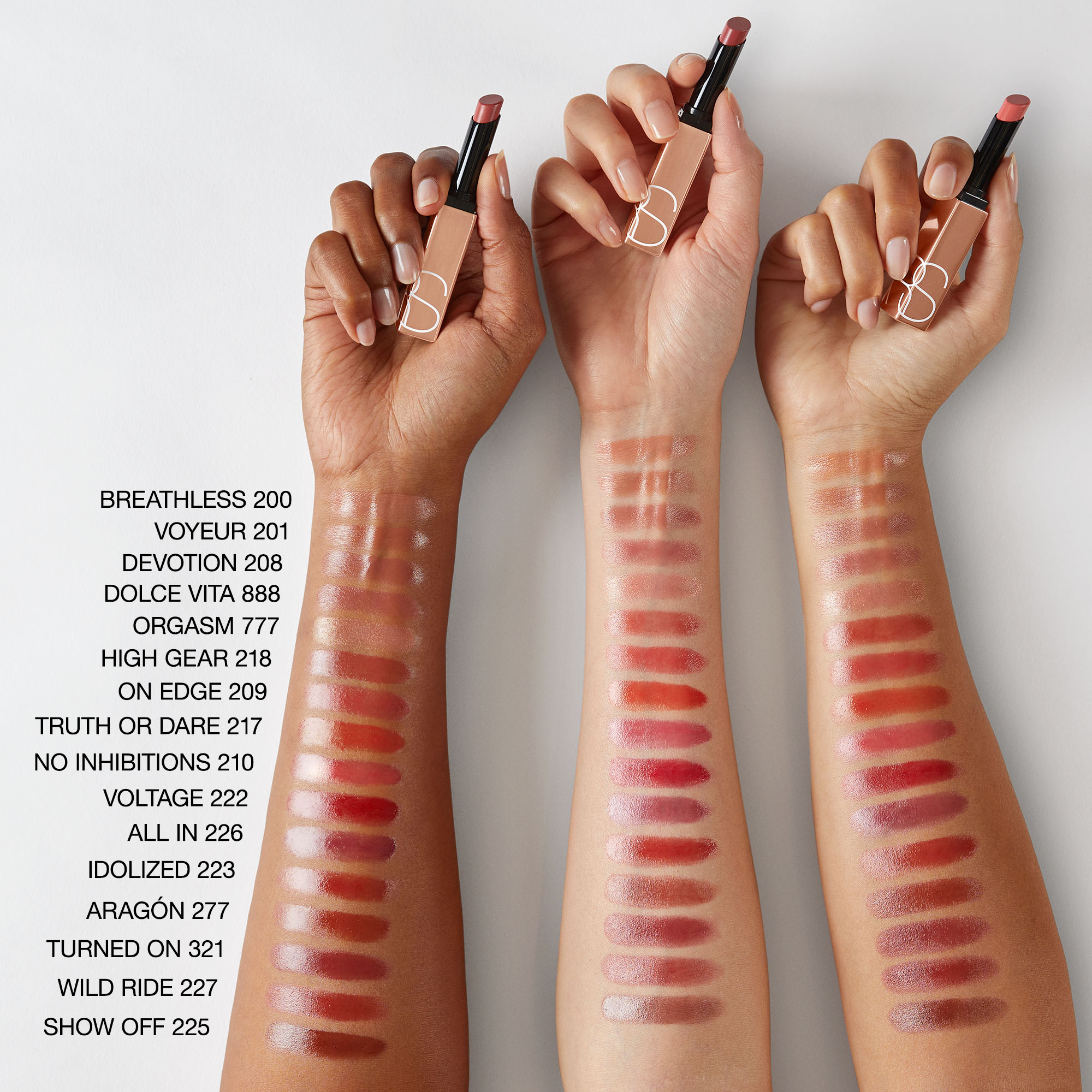 Son môi dạng thỏi NARS Afterglow Sensual Shine Lipstick 1.5g