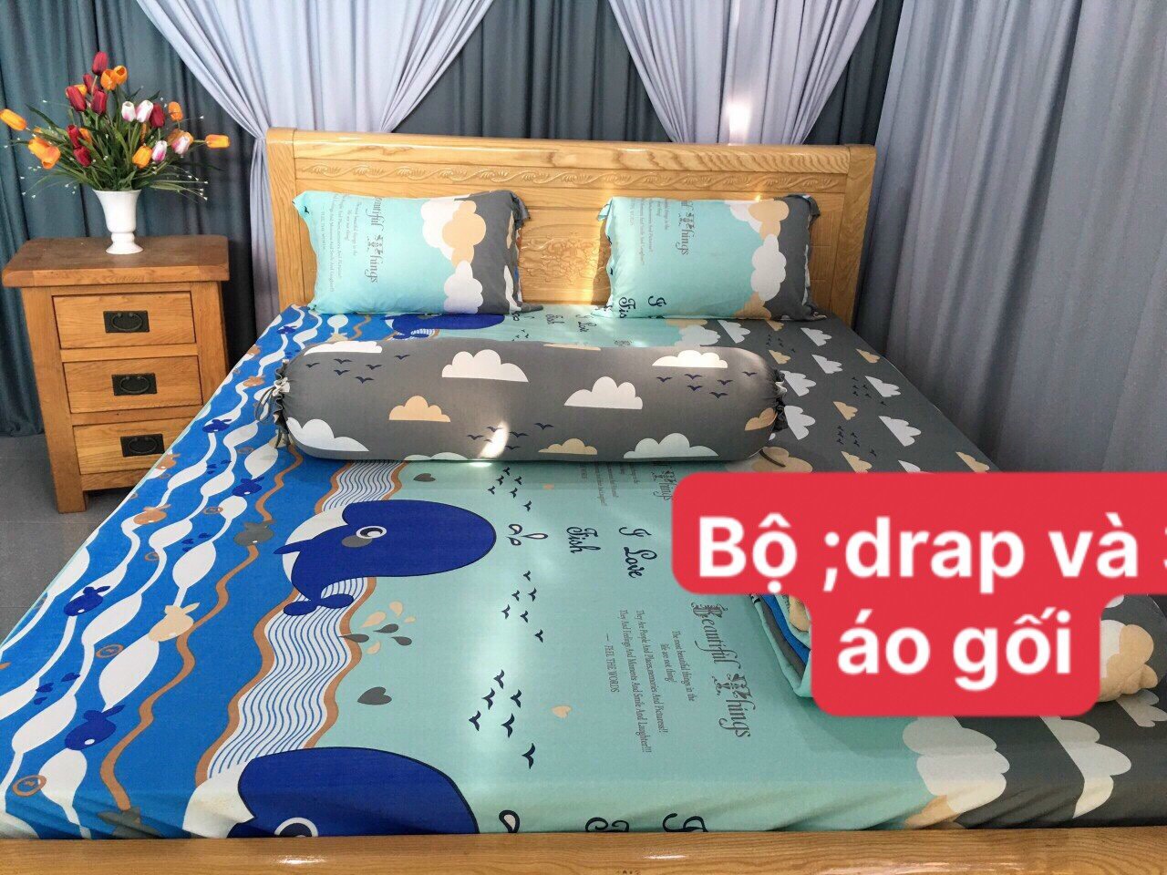 [HCM] drap gối , Bộ Drap gối Thun Lụa cao cấp {4 món } đặc biệt < áo ôm may dây kéo.#gagoi. giao chuẩn mẫu.