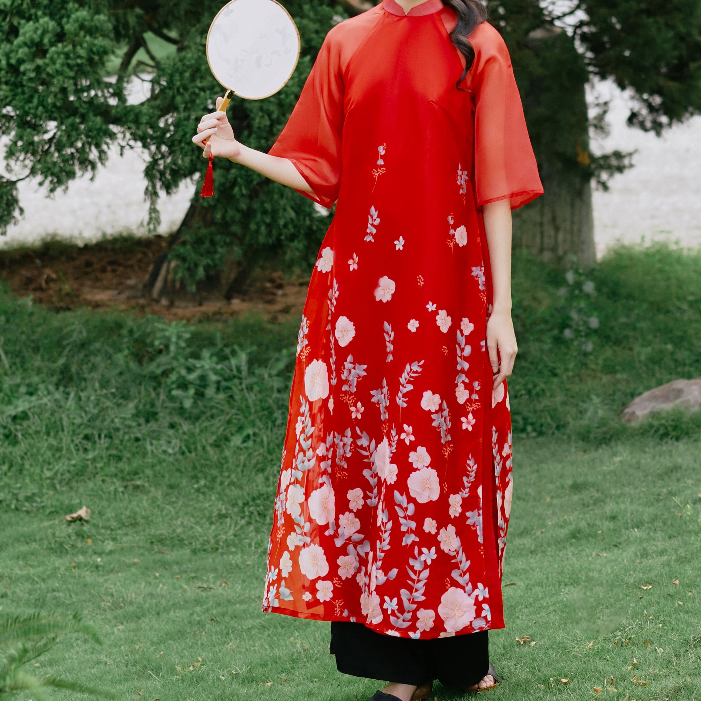 Voucher siêu sale 15% olv - quần black culottes
