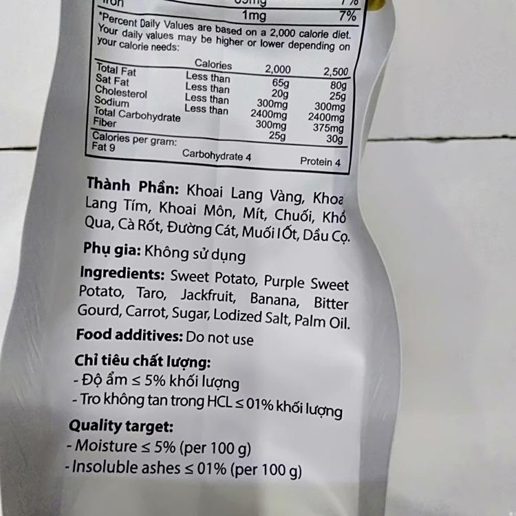 500g Trái Cây Sấy Thập Cẩm Tề Hùng