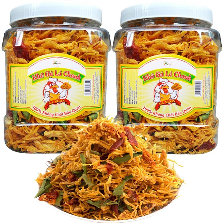 Delicious and Attractive Dried Chicken with Lemon Leaves, a Super Delicious Snack.