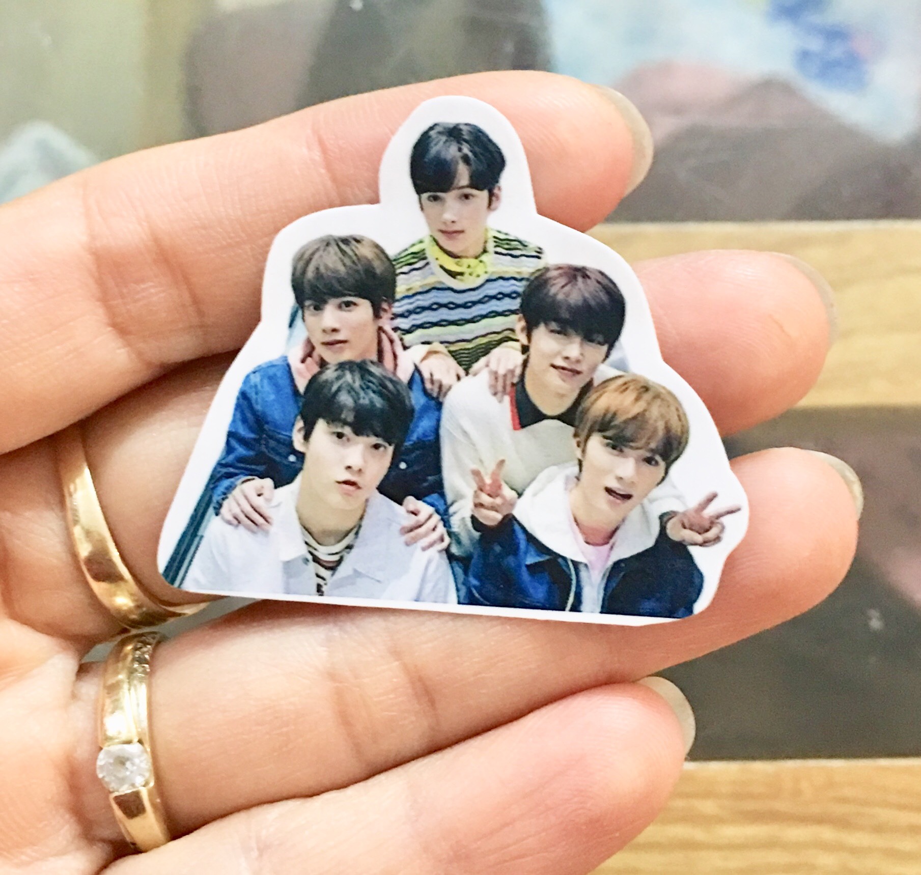 STICKER TXT COMBO 30 CÁI ẢNH
