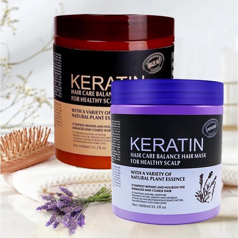 Kem hấp tóc, ủ tóc Keratin Hàn Quốc 1000ml