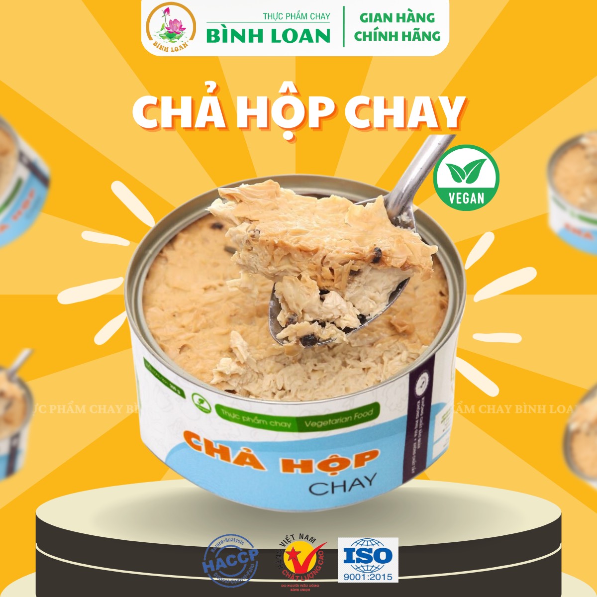Thực Phẩm Chay Bình Loan - combo 12 hộp Chả Chay
