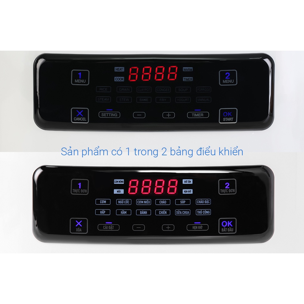 Nồi cơm 2 ngăn đa năng Sharp 1.8L