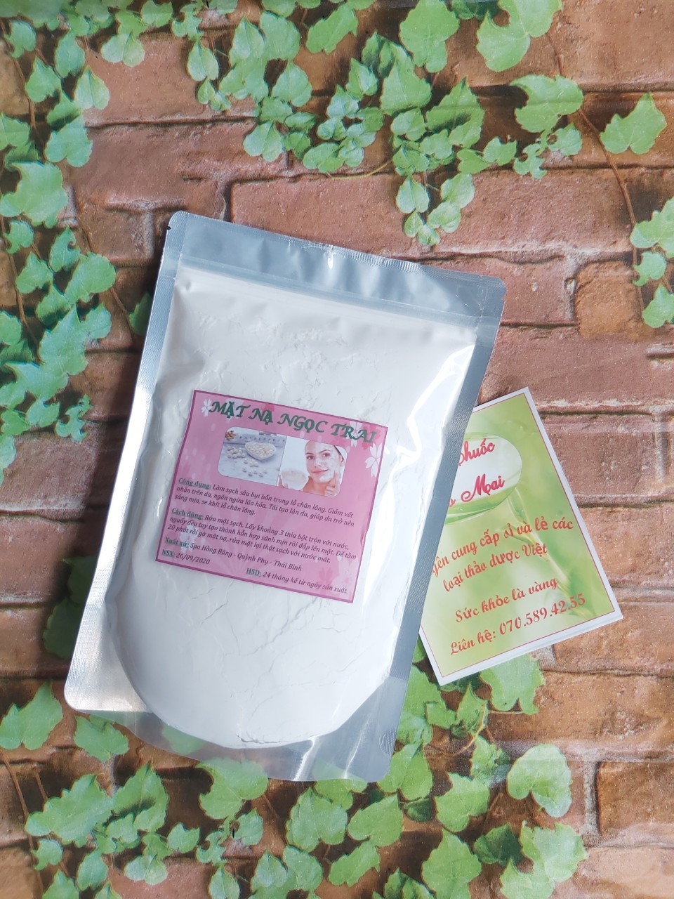 100gr mặt nạ dẻo ngọc trai làm đẹp da