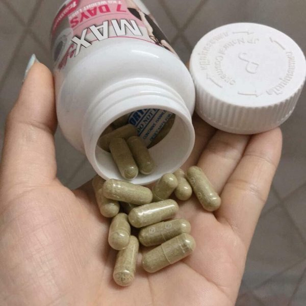 (Chỉ Bán Hàng Thái) Giảm Cân Thái Lan Slim Max 7 days, dành cho cơ đại lờn thuốc