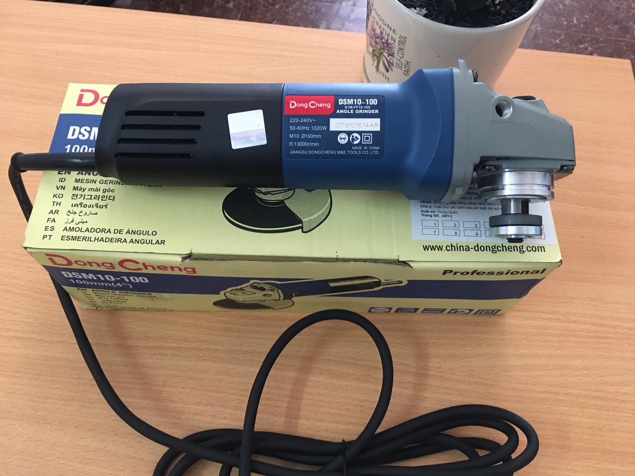 [HCM]Máy mài góc DongCheng DSM10-100