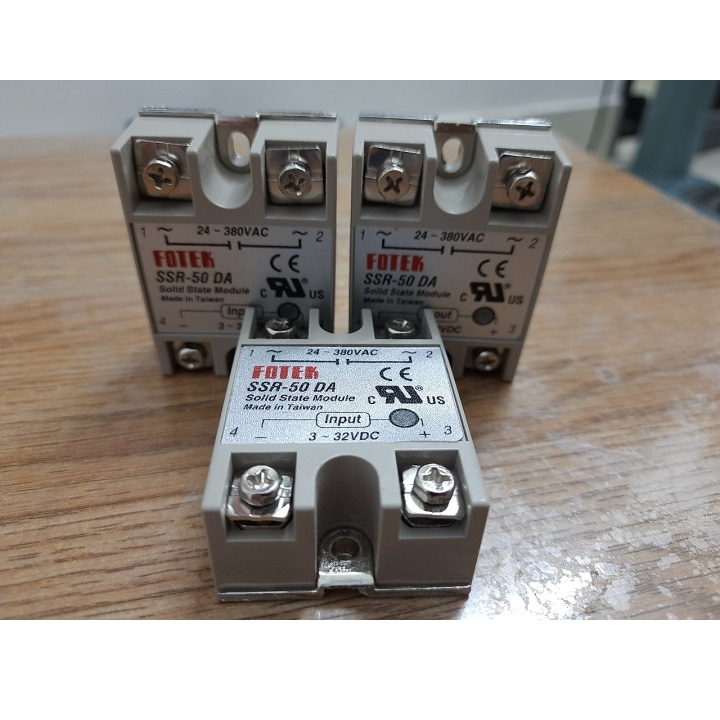 Fotek SSR 40DA Rơ le bán dẫn, rơ le rắn 40A