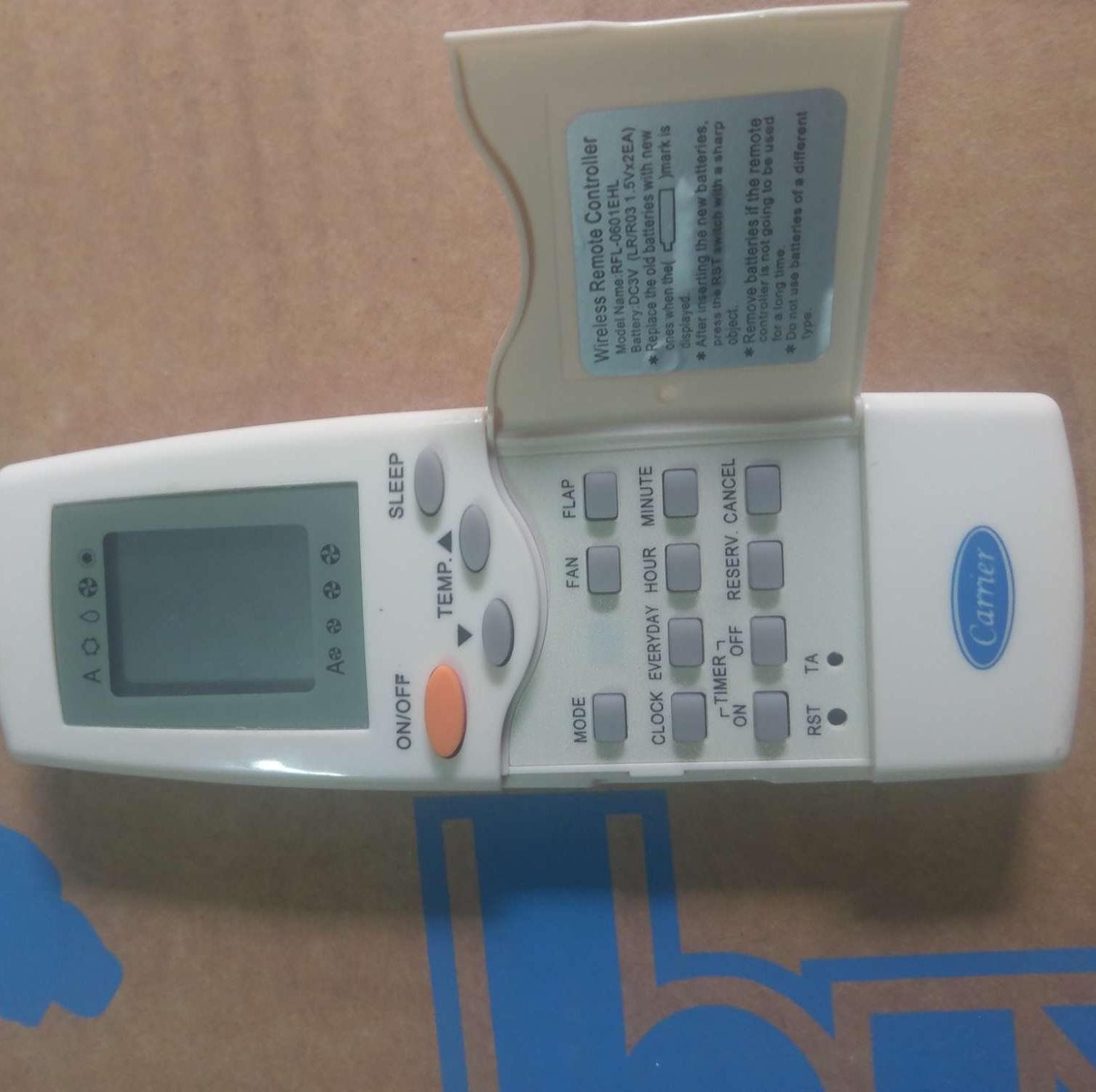 Điều khiển điều hòa Carrier