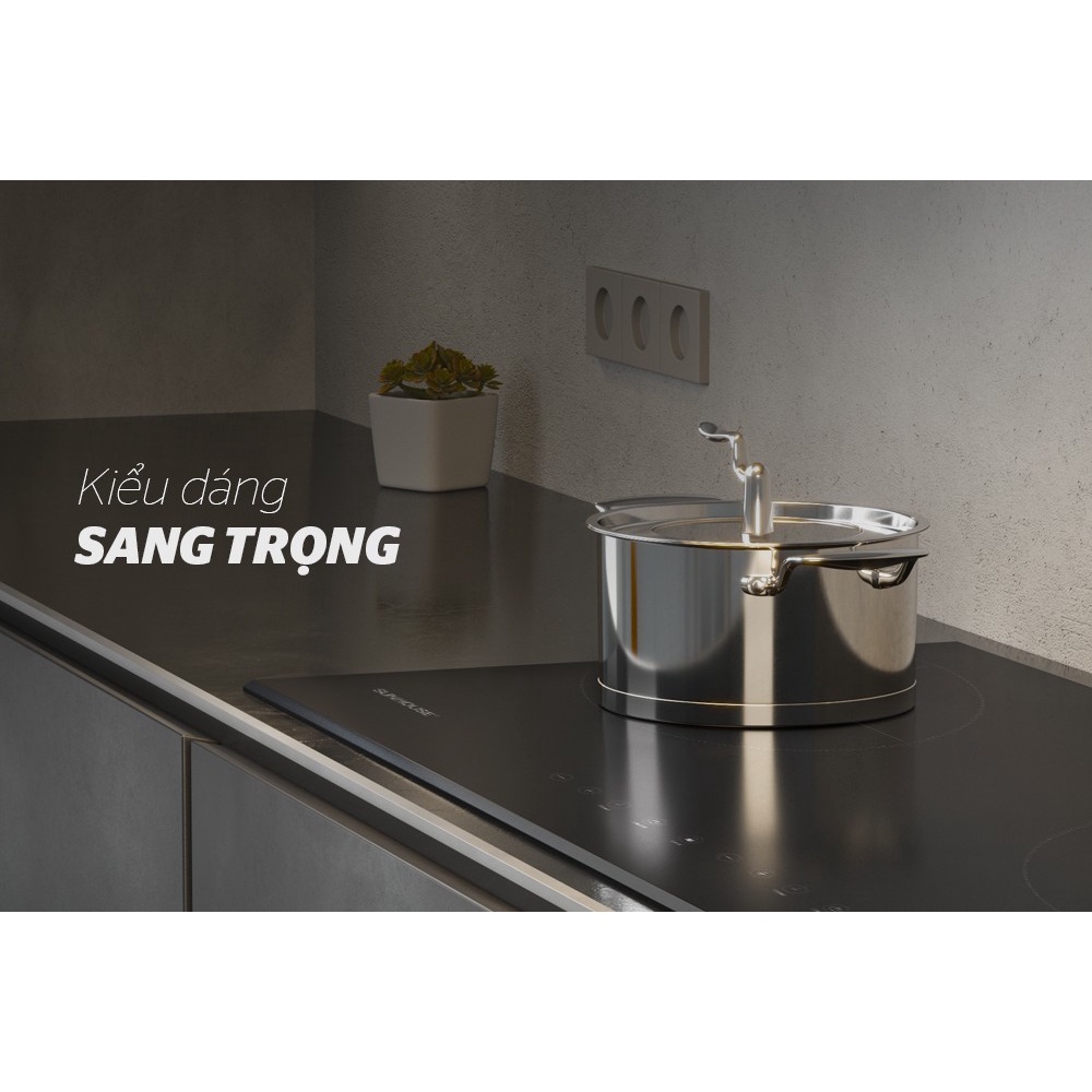 Bếp điện từ đôi Sunhouse SHB8100