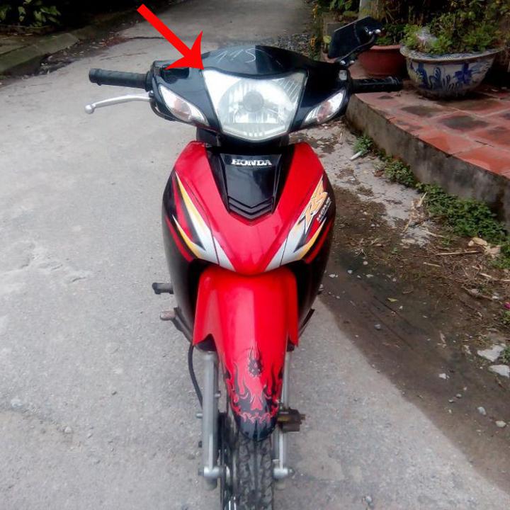 [CHẤT CHƠI] Đầu đèn pha xe wave Alpha, RS bóng tròn siêu sáng