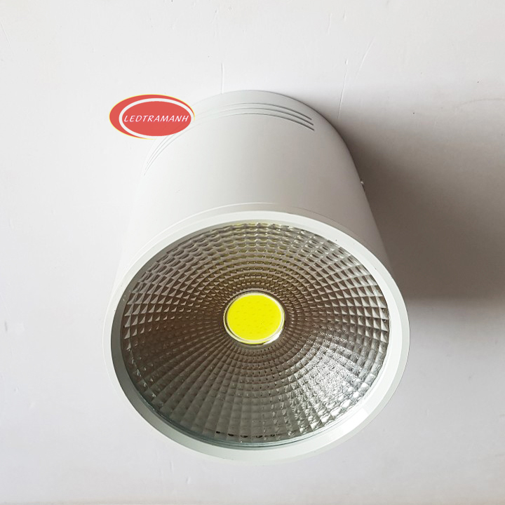 Đèn lon ống bơ Led tròn ốp nổi 12w H2 chip cob đường kính 100mm