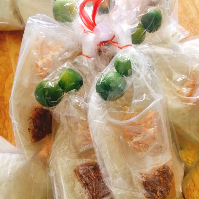 [20b] Combo 20 Bánh Tráng Sate Tỏi Dâu