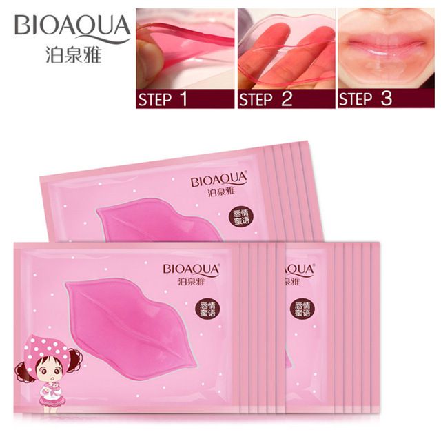 [HCM]Combo 5 Miếng Mặt Nạ Dưỡng Môi Bioaqua