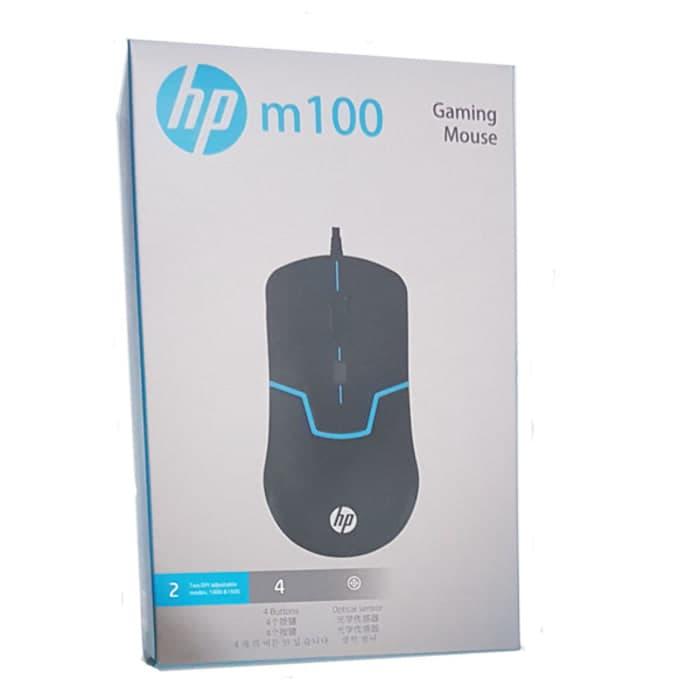 CHUỘT CHƠI GAME HP M100 CÓ LED CHÍNH HÃNG