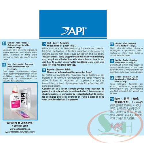 Hộp Kiểm Tra Nitrite API No2 Test Kit