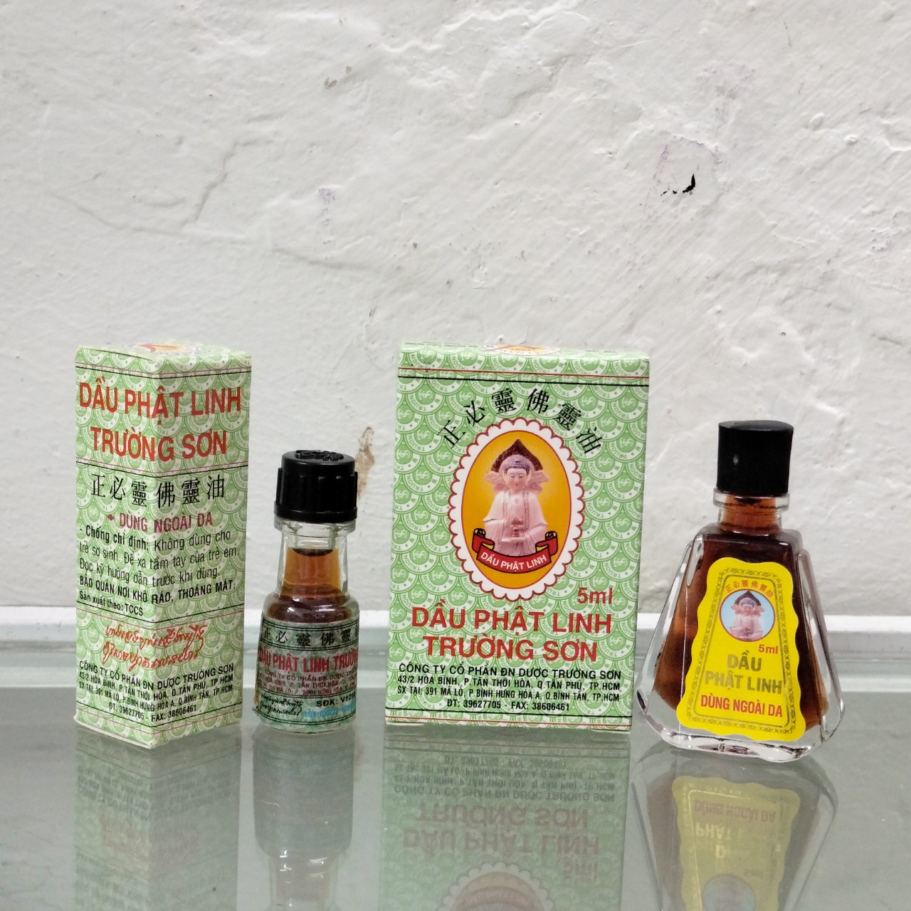 Dầu Phật Linh Trường Sơn chai 5ml