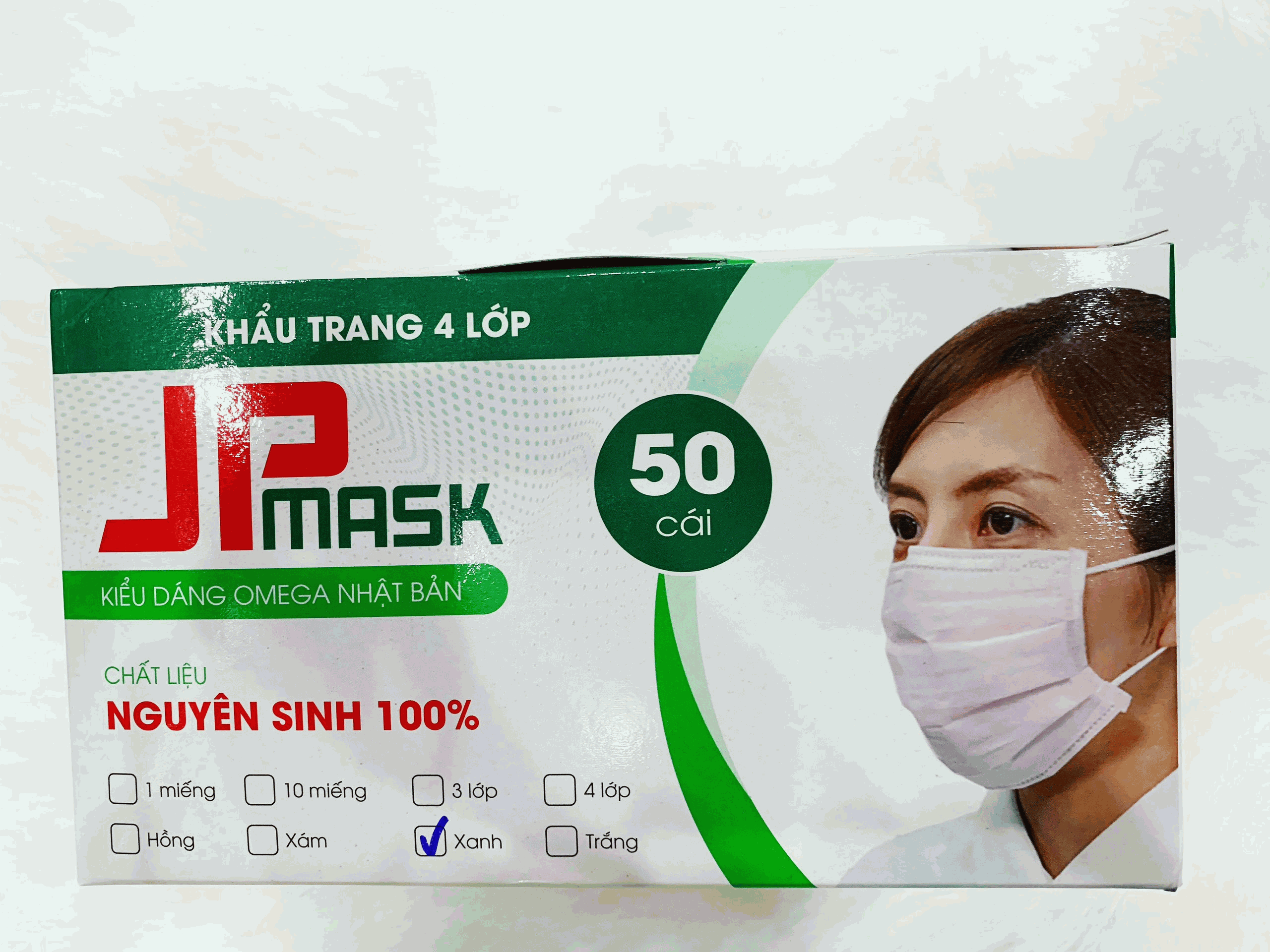 Khẩu Trang Y Tế Cao Cấp 4 Lớp Jp Mask