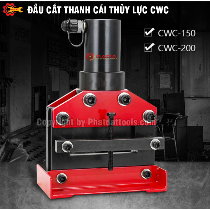 Máy cắt thanh đồng thủy lực CWC150V