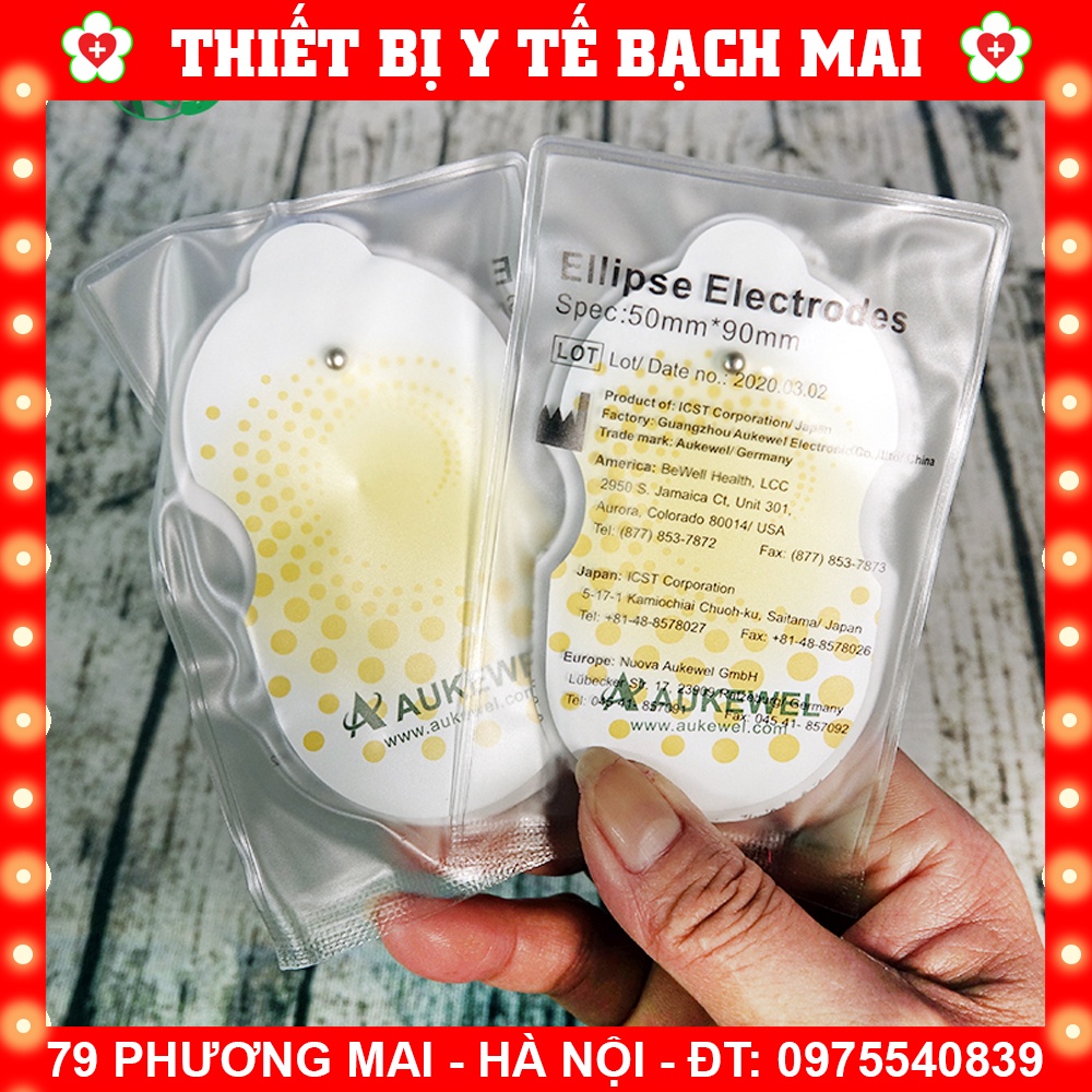 Cặp miếng dán điện xung aukewel - 02 miếng