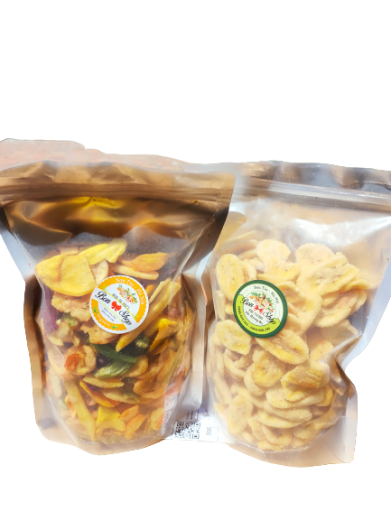 500G Hoa Quả Sấy Vỡ Giòn Ngon