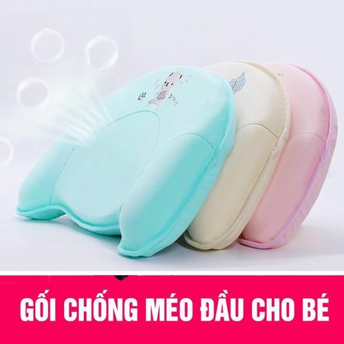 Chuẩn Bị Đồ Cho Mẹ Đi Sinh,Đồ Dùng Cần Chuẩn Bị Trước Khi Sinh,Gối Nằm Cho Bé,GỐI CHỐNG MÓP ĐẦU CHO BÉ,Những Đồ Cần Chuẩn Bị Cho Trẻ Sơ Sinh,Trẻ Sơ Sinh Bị Bẹp Đầu,Gối chống méo đầu gối cai su non 3D thấm hút mồ hôi