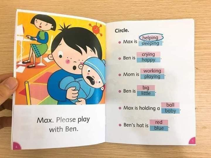 Bộ chuyện Dolphin Readers 5 level cho bé