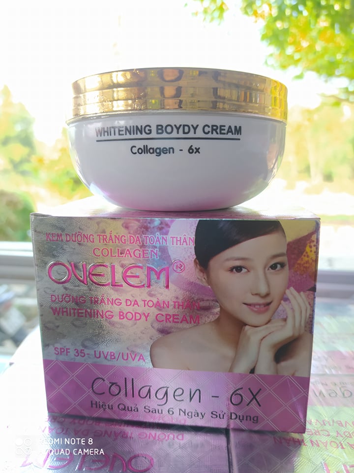 KEM OVELEM DƯỠNG TRẮNG DA TOÀN THÂN 180G