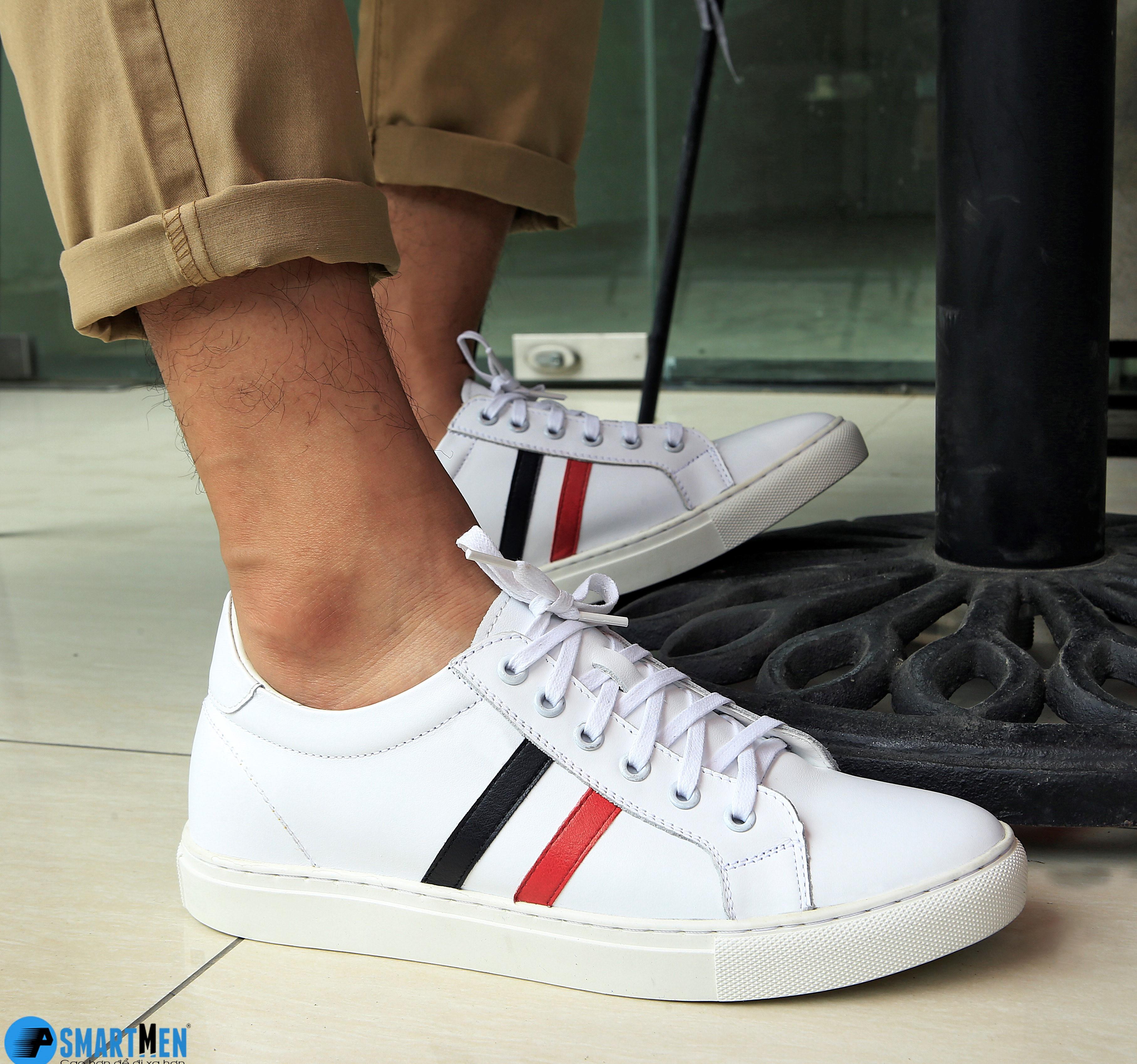 Giày Sneaker da bò Tăng chiều cao SMARTMEN GD-677