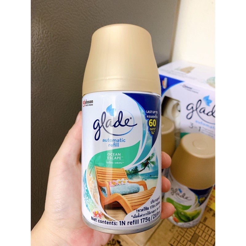 1 Bình(Lõi) Xịt Phòng Tự Động GLADE Thailand (9 mùi hương)
