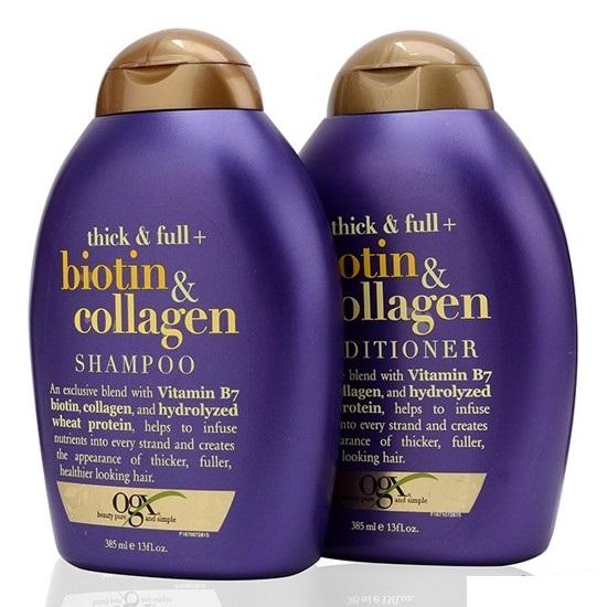 Dầu gội OGX Biotin & Collagen Shampoo 385ml (Bill Anh)