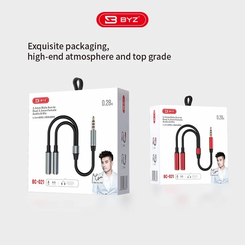 Jack Chuyển 3.5 Sang Audio và Mic