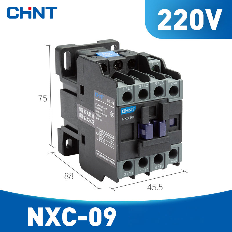 Khởi Động Từ Chint NCX 3 Pha ,Contactor Chint NCX 40A/50A/65A