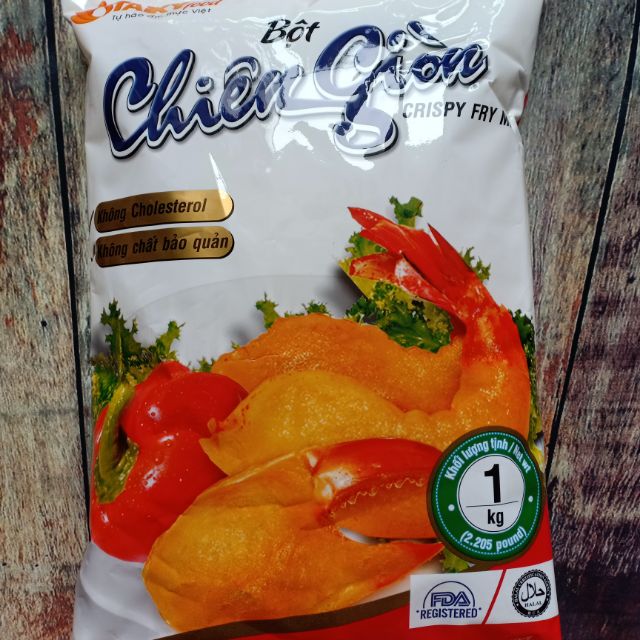 [HCM]Bột chiên giòn 1kg Tài Ký