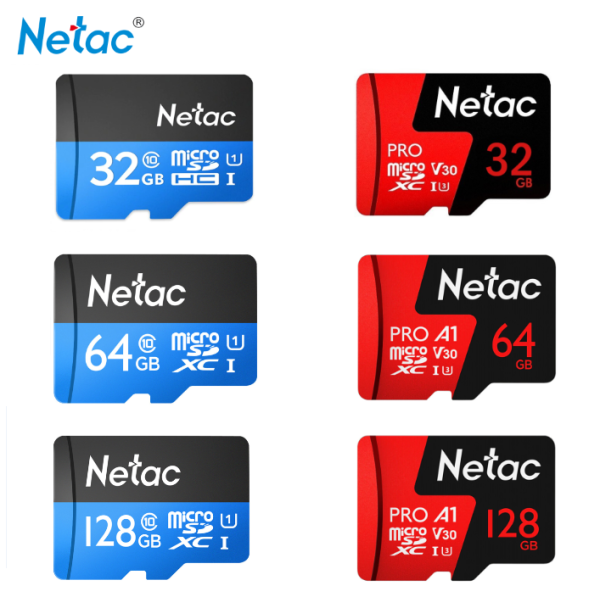 [HCM]Thẻ nhớ MicroSD Netac Class 10 32GB / 64GB / 128GB chuyên dụng cho camera và điện thoại