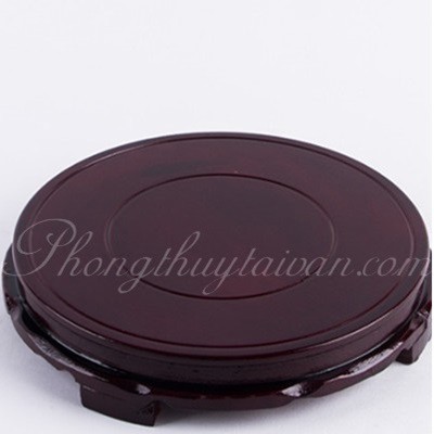 Đế gỗ kê tròn xoay_video từ 10-20cm