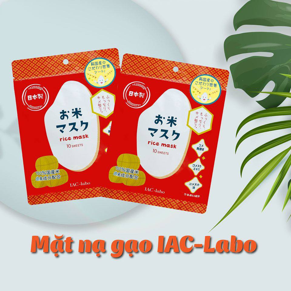 Mặt Nạ Nhật Tinh Chất Gạo S Select Nhật Bản (Gói 10 miếng)