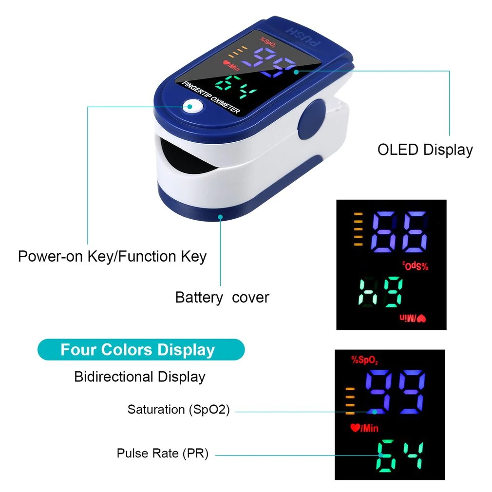 Máy đo nồng độ oxy SPO2, Đo Nhịp Tim LK87