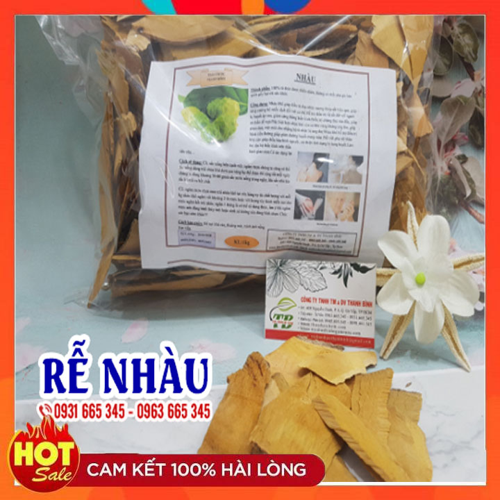 Combo 2kg rễ nhàu sấy khô nguyên chất loại 1 - thảo dược thanh bình