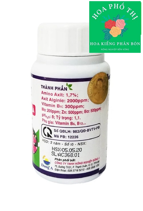 Phân bón sinh học Ami Green - chai 100ml HTP shop