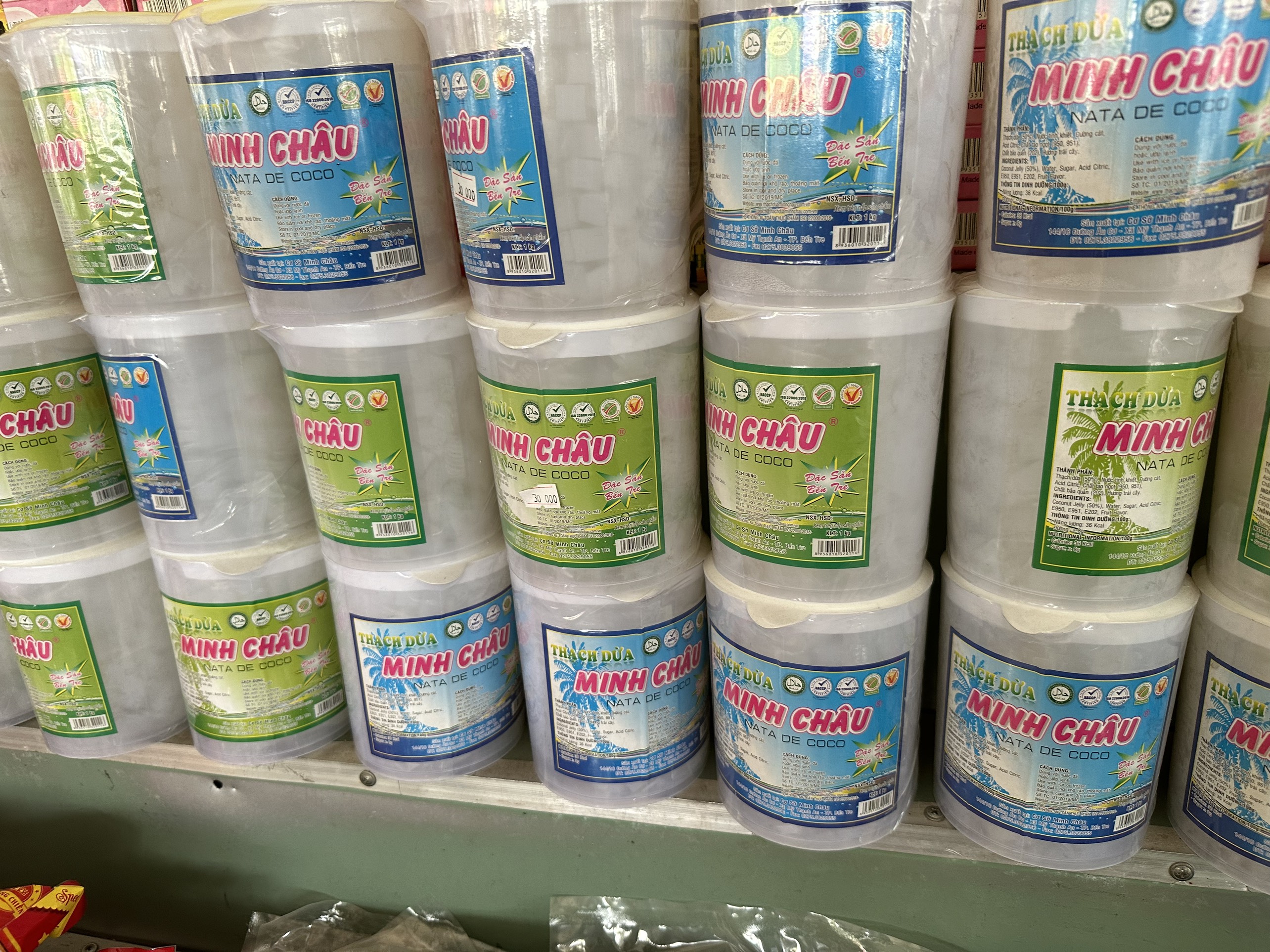 Thạch dừa Minh Châu ca 1kg - Đặc sản Bến Tre