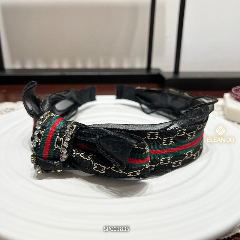 Cài tóc nữ Eleanor Accessories băng đô đính đá phụ kiện tóc 3835