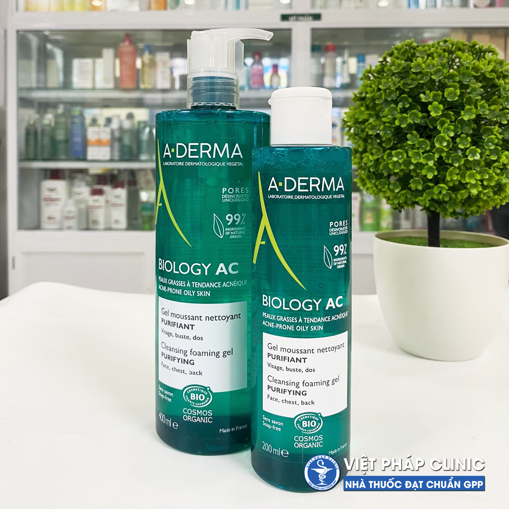 Sữa rửa mặt Aderma BIOLOGY AC [A-derma]