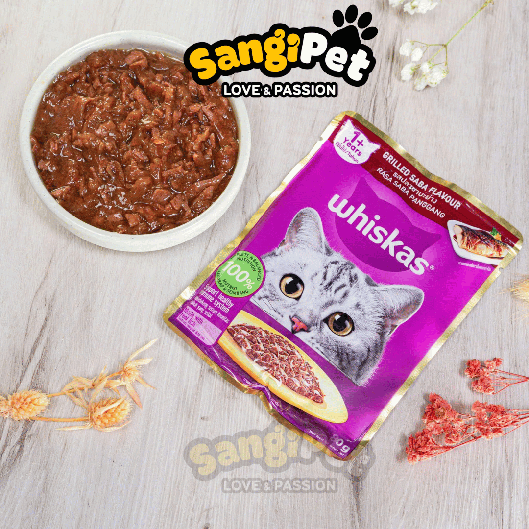 Combo 14 Gói Pate WHISKAS 80g Cho Mèo, Thức Ăn Mèo Cao Cấp, Tiết Kiệm