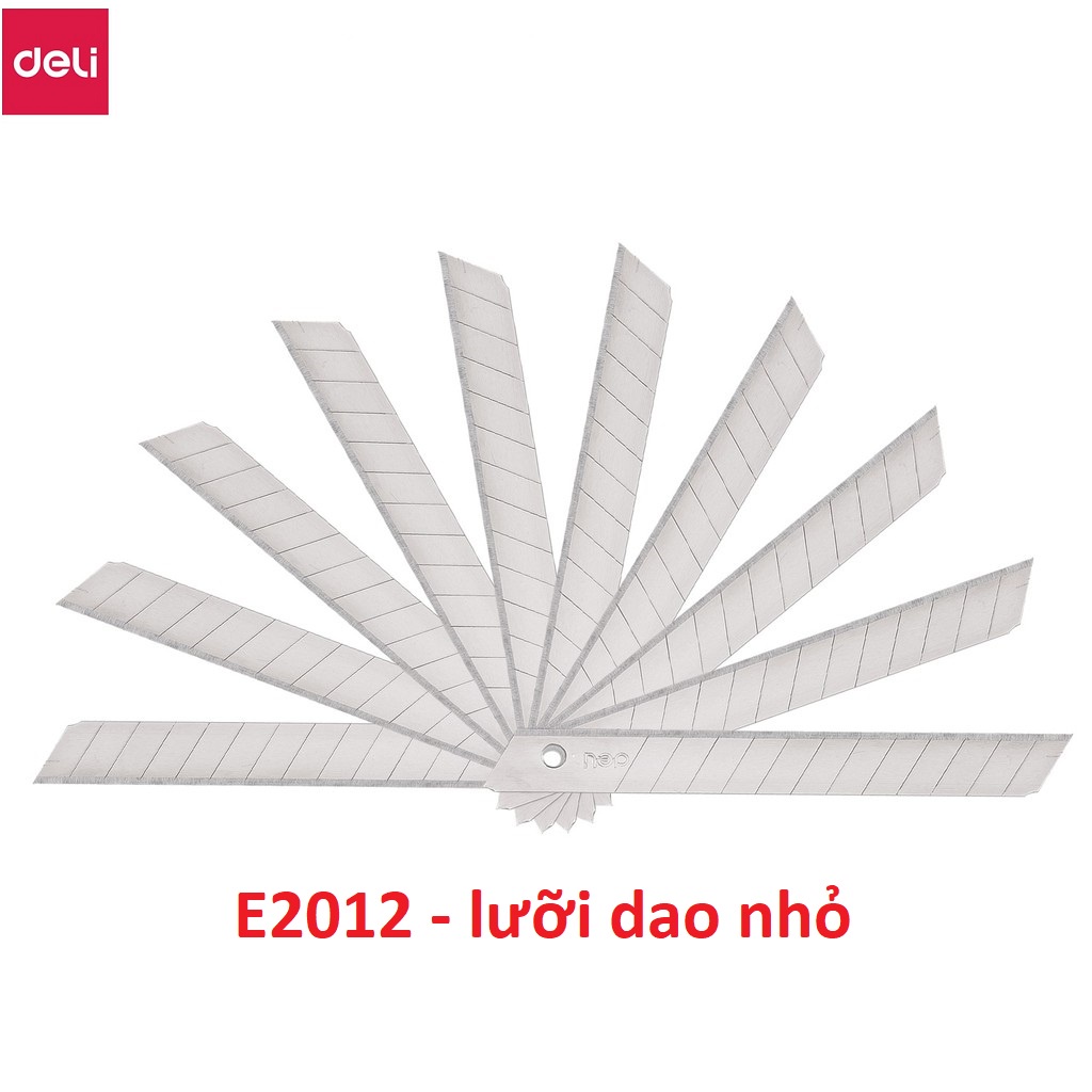 Lưỡi dao rọc giấy Deli 2011 / 2012 / 2015