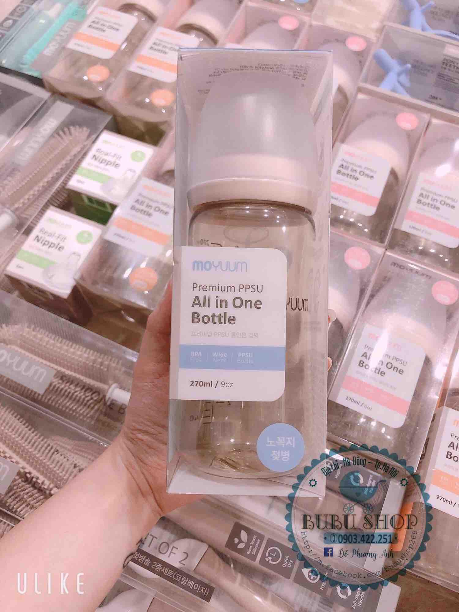 Bình sữa Moyuum 170ml