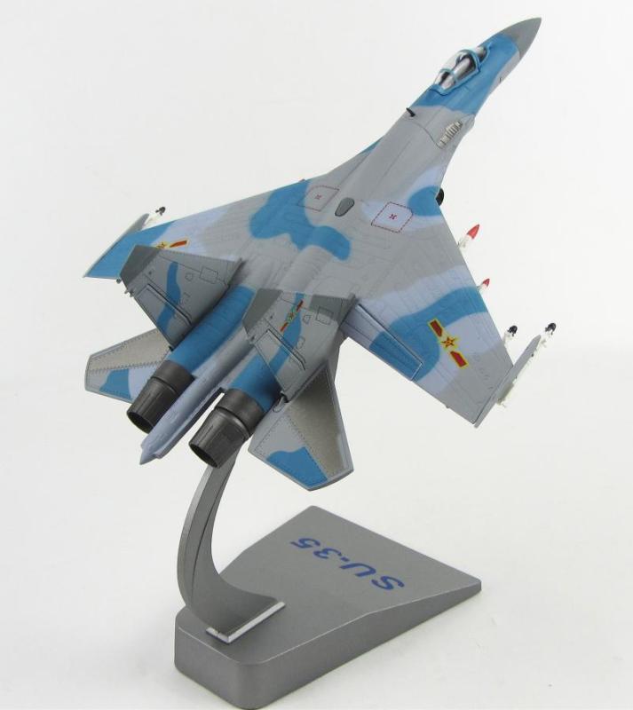 Mô hình máy bay Su-35 Hợp kim Dài 31cm