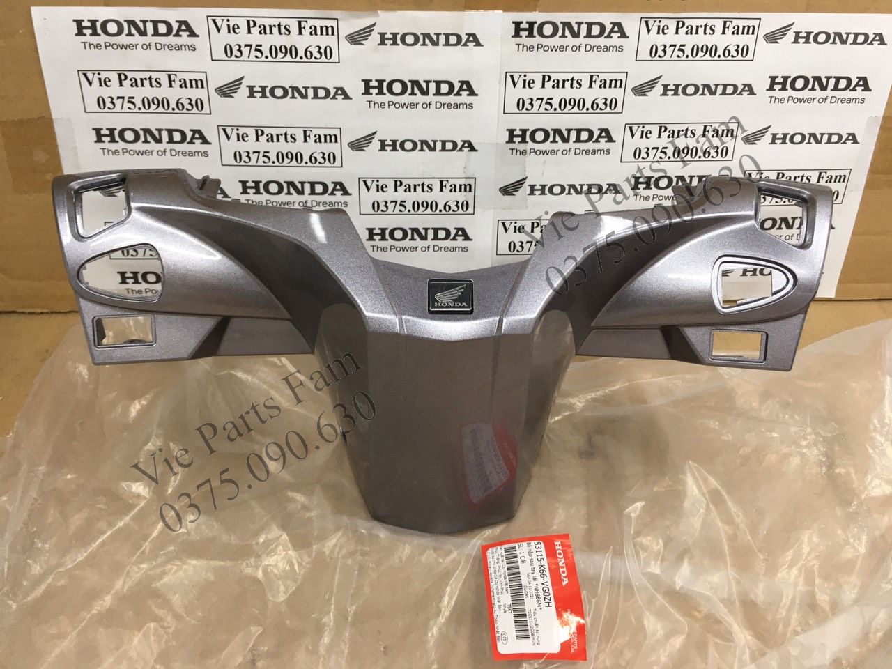 Ốp đồng hồ, ốp đầu sau air blade 125/ ab 125 2016-2019 nhiều màu, hàng din honda mới 100%