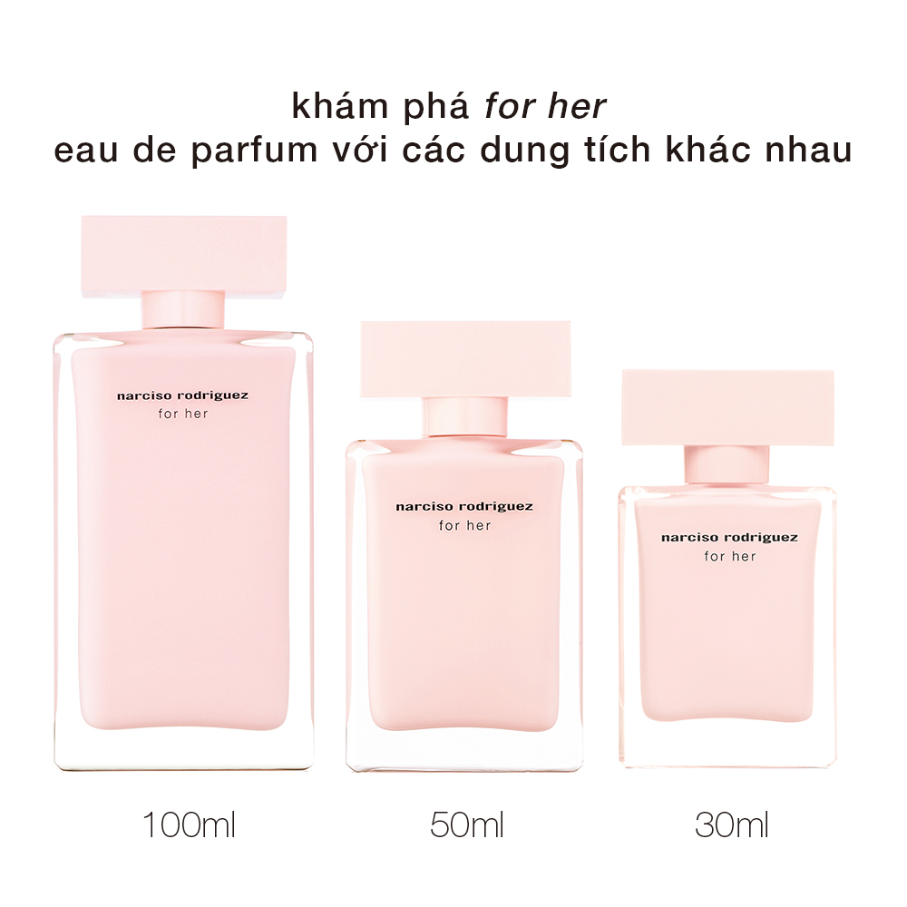 Nước Hoa nữ Narciso Rodriguez For Her Eau De Parfum 30ml